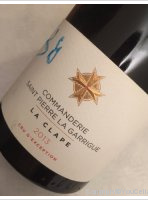 Commanderie Saint Pierre la Garrigue rouge - cru d'exception