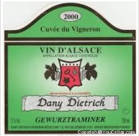 Dany Dietrich - Cuvée du Vigneron