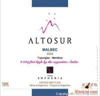 Finca Sophenia - Altosur Malbec
