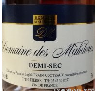 Domaine des Malidores - demi-sec
