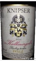Knipser - Riesling Kalkmergel