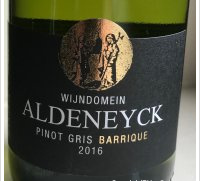 Wijngoed Aldeneyck - Pinot Gris Barrique