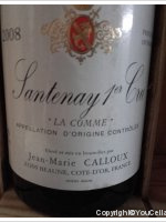 Jean-Marie Calloux - 1er Cru La Comme