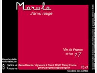 Gérard Marula - J'ai vu rouge