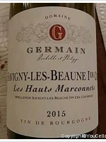 Isabelle et Phillippe Germain - 1er Cru Les Hauts Marconnets