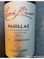 Grand moment - Cuvée d'Exception