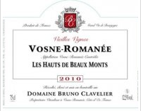 Domaine Bruno Clavelier - Les Hauts-de Beaux-Monts