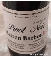 Maison Barboulot - Pinot Noir La Comptine
