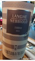 Fontanafredda - Nebbiolo - Ebbio