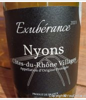 Coopérative du Nyonsais - La Nyonsaise - Exubérance 2023 (Côtes du Rhône Villages - rouge)